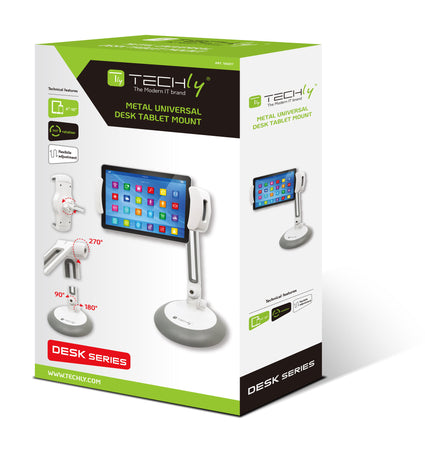Supporto Universale da Tavolo per Smartphone e Tablet fino a 10''