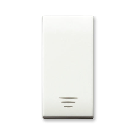 Domus S44 Pulsante 1P 10A Illuminabile Bianco Lucido