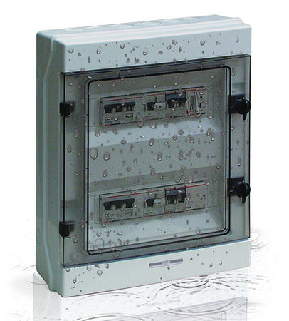 Quadro Elettrico IP65 da Parete 24 Moduli DIN