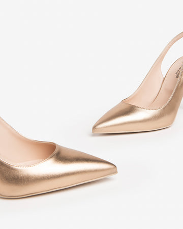 Nero Giardini slingback laminata col. sandalo E307041DE434