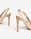 Nero Giardini slingback laminata col. sandalo E307041DE434