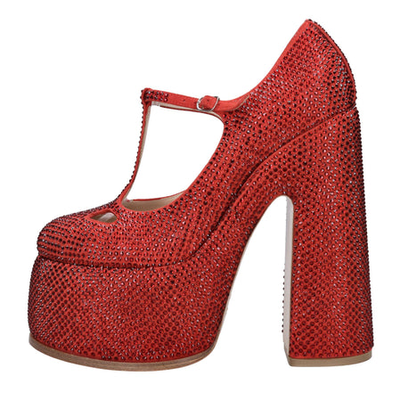 Casadei Scarpe con Tacco Rosso da donna