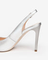 Nero Giardini slingback laminata argento E307041DE700