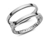 Daniel Wellington ANELLO ELAN DUAL RING Silver