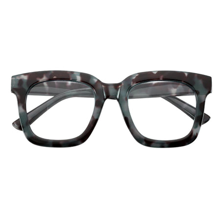 OCCHIALI PER LETTURA MODELLO 'SOUTH CAROLINA TARTARUGA/AZZURRO' + 3,50