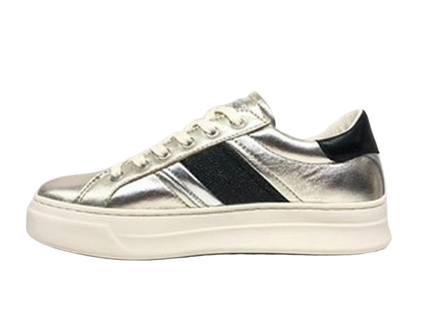 CRIME LONDON Sneaker donna SONIK 25547PP226 argento
