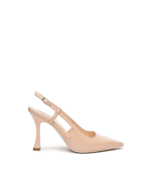 Nero Giardini slingback donna in vernice col. cipria E512241DE614