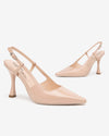 Nero Giardini slingback donna in vernice col. cipria E512241DE614