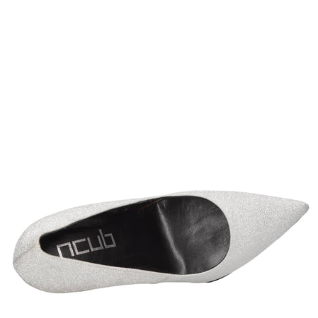 NCUB Scarpe con Tacco Argento da donna
