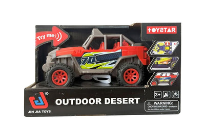 Auto Gara Deserto luci e suoni