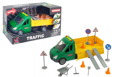 Furgone Lavori Stradali luci e suoni