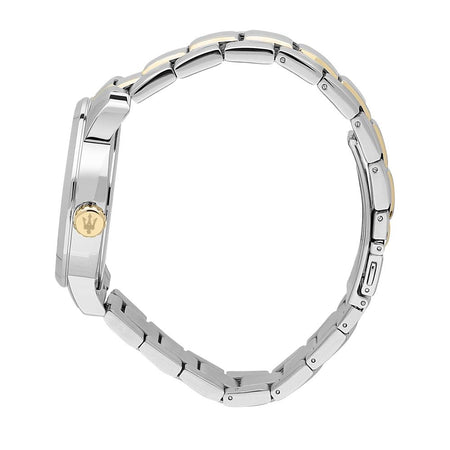 Orologio MASERATI uomo Successo datario acciaio bicolore / nero