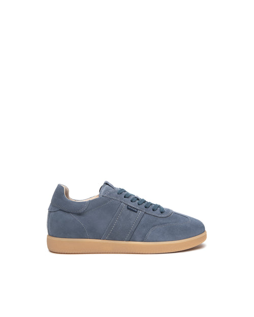 Nero Giardini sneakers uomo pelle scamosciata col. avio E500685U203