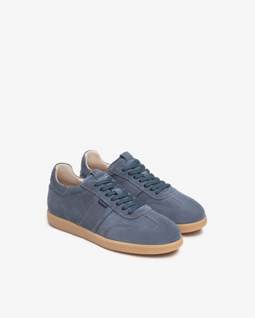 Nero Giardini sneakers uomo pelle scamosciata col. avio E500685U203