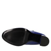 NCUB Scarpe con Tacco Blu da donna