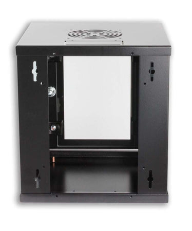 Armadio Rack 10'' a muro 6 unit&agrave Nero