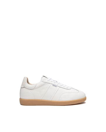 Nero Giardini sneakers uomo in pelle bianca E500686U707