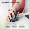 Mouse Verticale Ottico 1600dpi Ergonomico Wireless