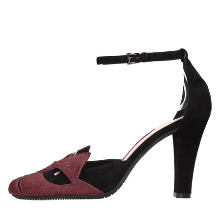 DOVE NUOTANO GLI SQUALI Scarpe con Tacco Rosso da donna