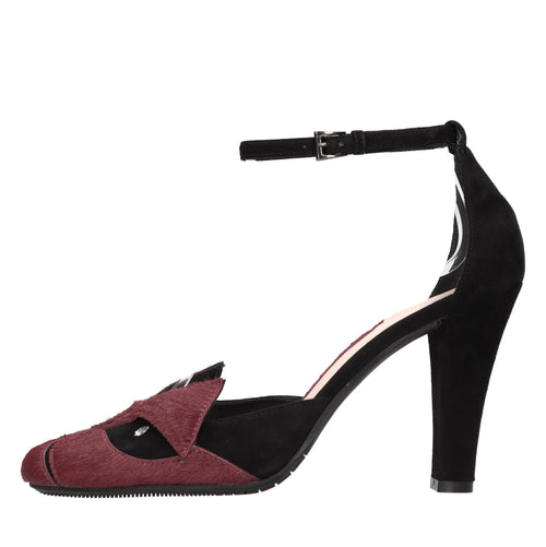 DOVE NUOTANO GLI SQUALI Scarpe con Tacco Rosso da donna