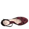 DOVE NUOTANO GLI SQUALI Scarpe con Tacco Rosso da donna