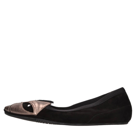 DOVE NUOTANO GLI SQUALI Scarpe basse Nero da donna