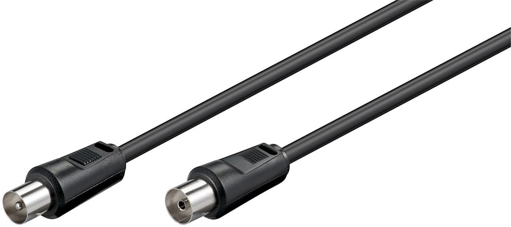 Cavo Antenna TV M/F 2,5 m nero