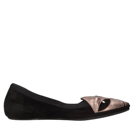 DOVE NUOTANO GLI SQUALI Scarpe basse Nero da donna