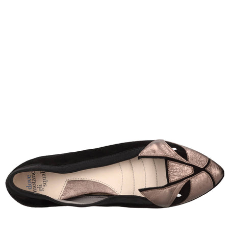 DOVE NUOTANO GLI SQUALI Scarpe basse Nero da donna