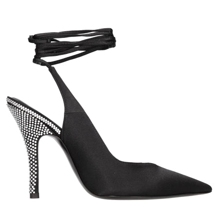 The Attico Scarpe con Tacco Nero da donna