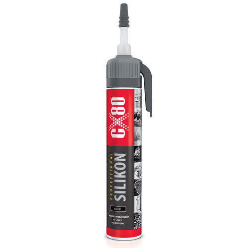 CX80 Premium Silicone 210 g – Sigillante alta temperatura nero