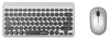 Kit Mini Tastiera Slim e Mouse 1200 Dpi Wireless, MWK4095