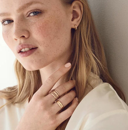 Daniel Wellington Anello ELAN TRIAD RING Rose Gold