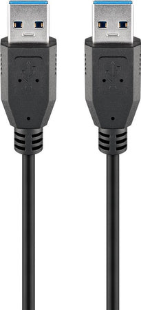 Cavo USB 3.2 A maschio/A maschio 0,5 m Nero