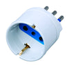 Adattatore spina 10A presa Schuko Bianco