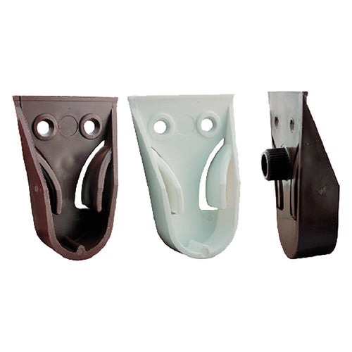 Reggitubo per tubo tondo marrone