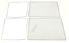 Kit filtri metallo 237x170x2,5mm cappa Faber Roblin 112.0157.246