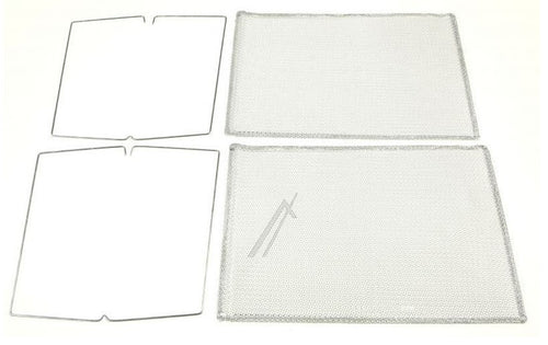 Kit filtri metallo 237x170x2,5mm cappa Faber Roblin 112.0157.246