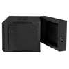 Armadio Rack 19'' a muro 9 unità due sezioni Nero