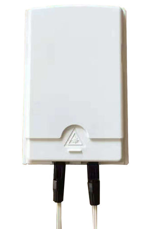 Scatola di Connessione Indoor FTTH per 2 fibre, 2 adattatori, IP20