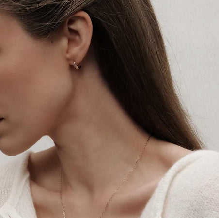 DANIEL WELLINGTON ORECCHINI ELAN EARRINGS ROSE GOLD