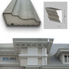 €13,99ml-***-STOCK-***.-Pacco-da-20ml-di-cornice-decorativa-in-XPS-Resinata-per-esterno-13,5x6x200cm-PD079