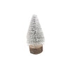 Albero su tronchetto alberello natalizio pino innevato Natalizio in PVC