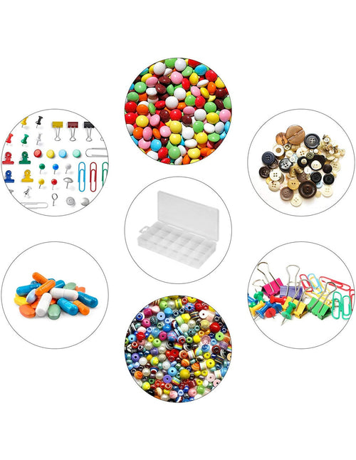 Contenitore plastico per viti e minuterie con separatori