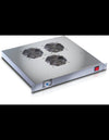 Ventole per Rack 19'' 3 Ventole con Termostato Grigio