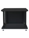 Armadio Rack 19'' ideale per Accumulatori Fotovoltaico 8U P600mm Nero
