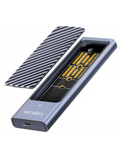 Box Esterno USB-C&trade 3.2 Gen 2 per SSD M.2 NVMe e SATA