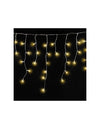 Catena Luminosa 400 Luci LED a Cascata Bianco Caldo IP44 con Timer