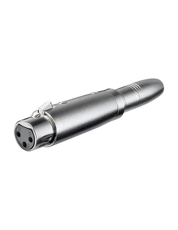 Adattatore XLR Cannon Femmina ad Audio 6,35mm Femmina Mono