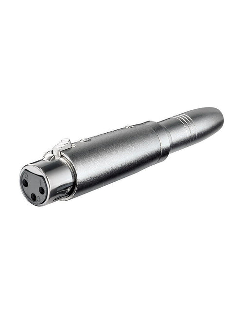 Adattatore XLR Cannon Femmina ad Audio 6,35mm Femmina Mono